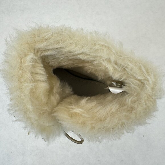 Circo Toddler Gold Faux Fur-Lined Winter Boots Size 5 - Picture 7 of 13